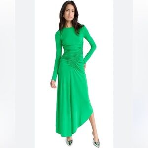 A.L.C. Green Long Sleeve Dress